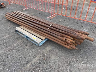 Quantity of 3100 mm Drill Rods