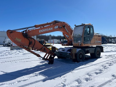 2008 Doosan DX190W Excavadora de Ruedas (Inoperable)