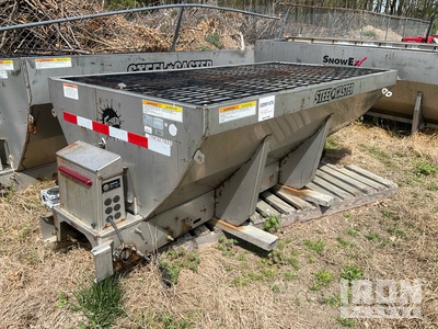 Fisher  2yd  Electric Salt Spreader