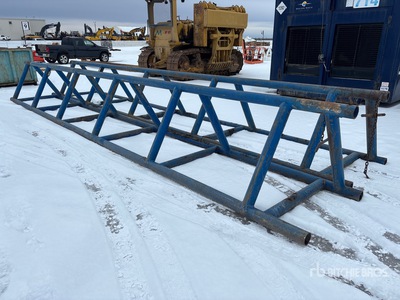 Quantity of (2) 30 ft Pipe Racks