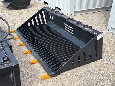 GIYI RB66 66 in Rock Skid Steer Bucket (Unused)