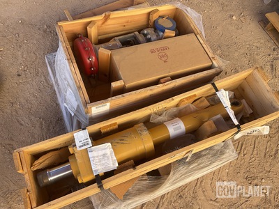 (1) Hydraulic Cylinder Assembly & (1) Leslie Controls Diaphragm Stop Valve