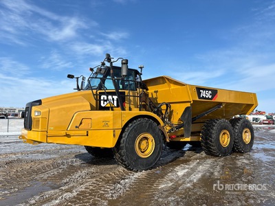 2016 Cat 745C Camión Dumper Articulado