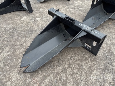 All-Star 42 in Ditching Skid Steer Bucket