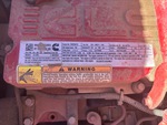 Engine with Emission Label