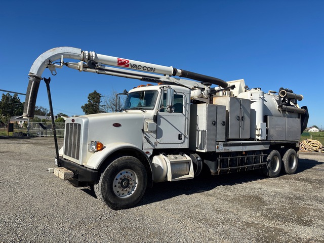 2018 Vac.Con VX312LH/1100 on 2018 Peterbilt 365 6x4 Vacuum Excavator Truck