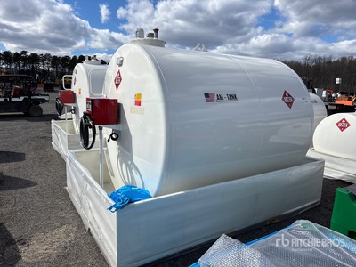 2026 AM Tank 2300N 2376 gal Skid Mounted Steel Diesel Fuel Tank (Unused)