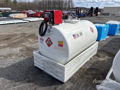 2026 AM Tank 500 490 gal Skid Mounted Steel Diesel Fuel Tank (Unused)