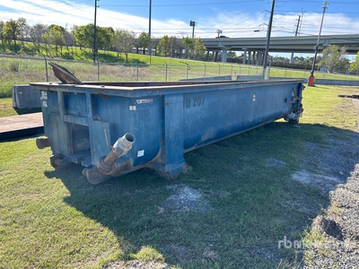 Wastequip 22 ft 6 in Dewatering Contenedor de rodillo