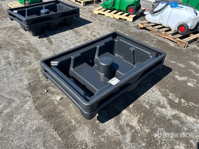 Quantity of (2) 2026 AM Tank 32 gal Skid mounted Spill Containment Drums ادوات صناعية متنوعة (Unused)