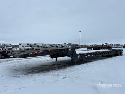 2008 Peerless LB60 55 ft 16-Wheel Folding Neck Trailer