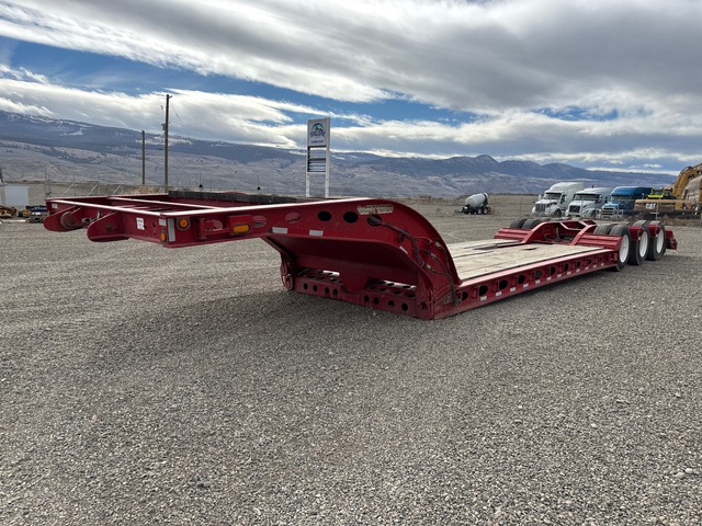 1996 Peerless LB50LDBEMSW 50 ton Tri/A Removable Gooseneck Lowboy Trailer