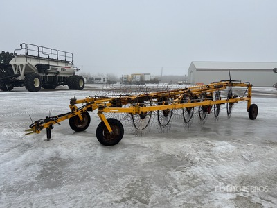 Inland Haymaster 40 ft 12 Wheel Hay Rake