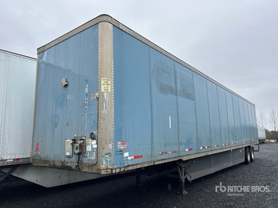 2008 Wabash DVCVHPC 53 ft x 102 in T/A Remolque de furgoneta