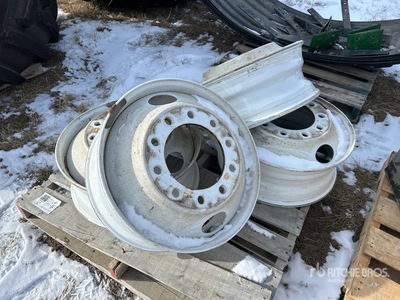 Quantity of (4) 10 Bolt Wheels