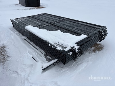 Quantity of (10) 2026 BYT WBF016 12 ft x 6 ft 6 in Wind Fence (Unused)