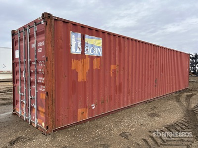 2011 40 ft High Cube Container per stoccaggio