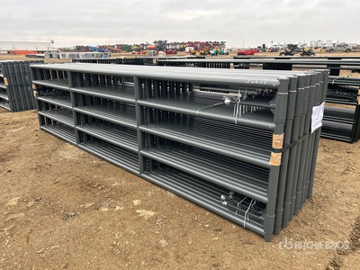 Quantity of (16) 2026 BYT MRG160 16 ft Livestock Gate (Unused)