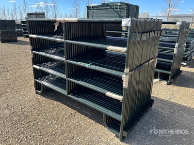 Quantity of (24) 2026 BYT 7 ft 3 in x 5 ft Livestock Panel (Unused)