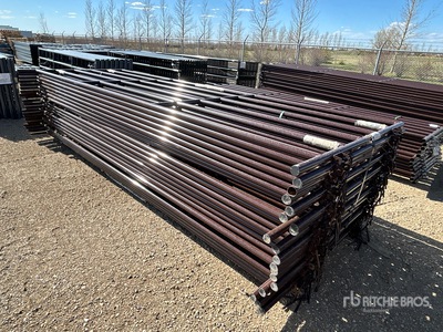 Quantity of (21) 2025 BYT HDALYPNL16 16 ft x 5 ft 10 in Livestock Panel (Unused)