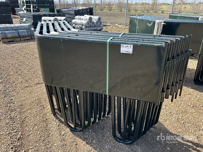 Quantity of (2) 2026 BYT Single Bale Livestock Feeder (Unused)