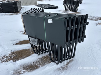 Quantity of (2) 2026 BYT Single Bale Livestock Feeder (Unused)