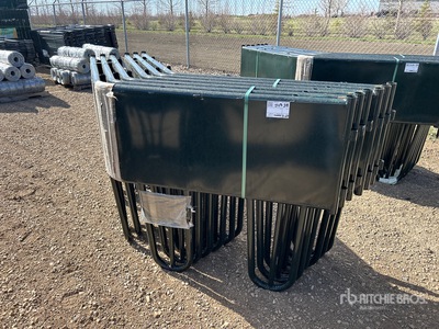 Quantity of (2) 2026 BYT Single Bale Livestock Feeder (Unused)