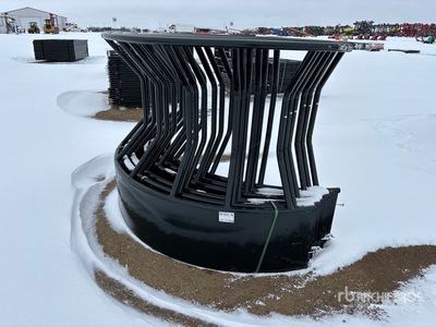 Quantity of (2) 2026 BYT Single Bale Livestock Feeder (Unused)