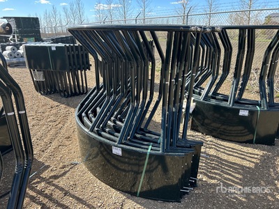 Quantity of (2) 2026 BYT Single Bale Livestock Feeder (Unused)