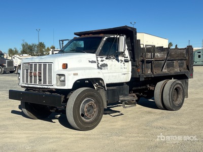1991 GMC C7500 4x2 S/A Dump Truck