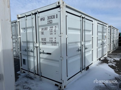 2025 20 ft Standard Multi-Door Conteneur de stockage