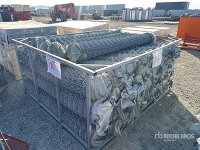 Quantity of (40) 50 ft x 6 ft Chain Link Fencing (Unused)