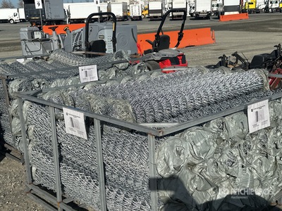 Quantity of (40) 50 ft x 6 ft Chain Link Fencing (Unused)