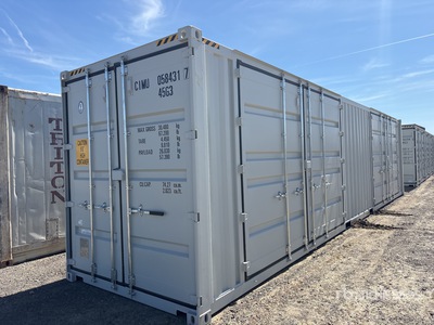 2026 40 ft High Cube Multi-Door 40 ft One-Way High Cube Multi-Door Storage Container (Unused)
