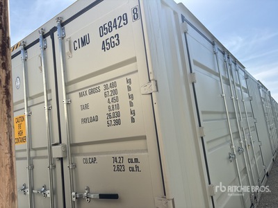 2026 40 ft High Cube 40 ft One-Way High Cube Multi-Door Storage Container