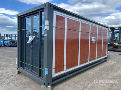 2025 S & C HP-20-W Portable Folding Expandable House (Unused)