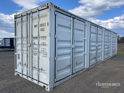 2025 40 ft High Cube Multi-Door Lagercontainer (Unused)