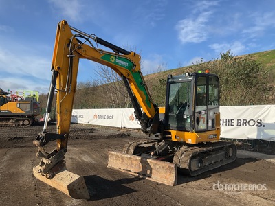 2021 JCB 85Z-2 Excavadora de Cadenas