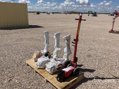 Quantity of (4) 2026 OKG 50T-2&80T-2&100T-2&120T-2 Air Floor Jack Jack (Unused)