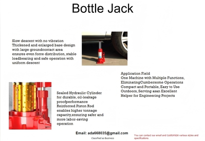 Quantity of 2026 OKG HJ-10&HJ-20&HJ-32&HJ-50&HJ-100 Bottle Jack Wagenheber (Unused)