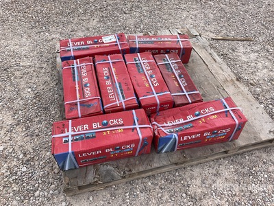 Quantity of (8) 2026 OKG LB-80 Lever Block Articoli da ferramenta e di consumo (Unused)