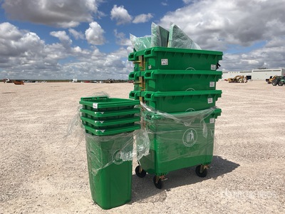 Quantity of (8) 2026 OKG TB-660&TB-240 Trash Bin Articoli da ferramenta e di consumo (Unused)