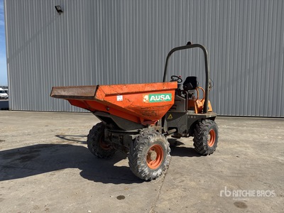 2011 Ausa D350AHG 3.5 t 4x4 Swivel Motobasculeur Raddumper
