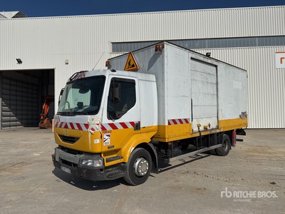 2002 Renault Midlum 220 dCi 4x2 Camion Fourgon Service Truck