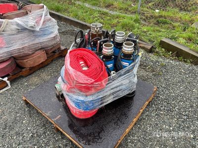 Quantity of (4) Tsurumi NK4-22 Dompelpomp