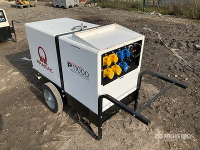 10 kW Mobile مولد