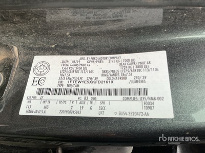 2019 Ford F-150 XLT 4x4 Crew Cab Pickup