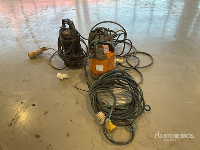Quantity of (3) Electric Submersible Water Pump