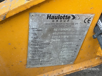 2014 Haulotte H12SDX Scissor Lift