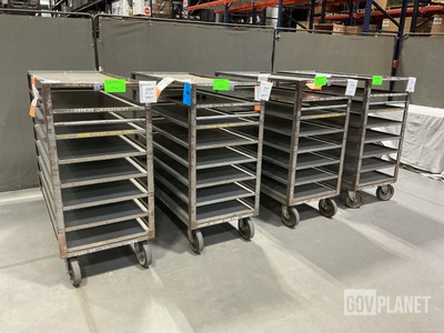 (4) Storage Carts